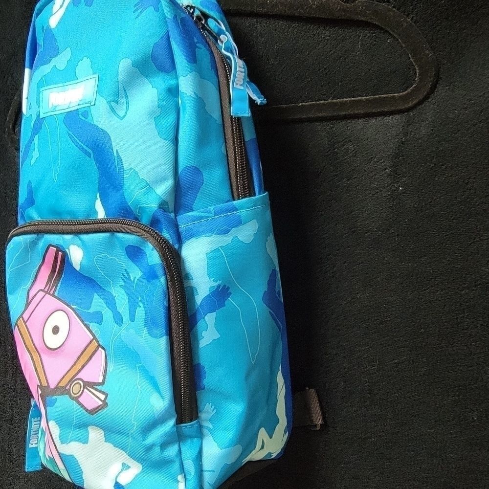 FORTNITE BLUE LLAMA BACKPACK  - Picture 4 of 6
